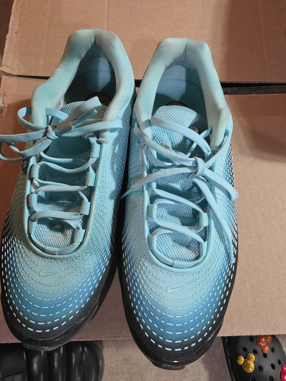 Nike Women's Air Max Running Shoes - Turquoise/Black